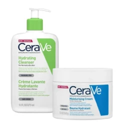 Cerave Cleanser And Moisturising Cream Large Duo