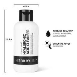 The Inkey List Hyaluronic Acid Cleanser 150ml 8 The Inkey List Hyaluronic Acid Cleanser 150ml -Boutique Beauté et Cosmétiques Dusty Pink 01736.1651054288