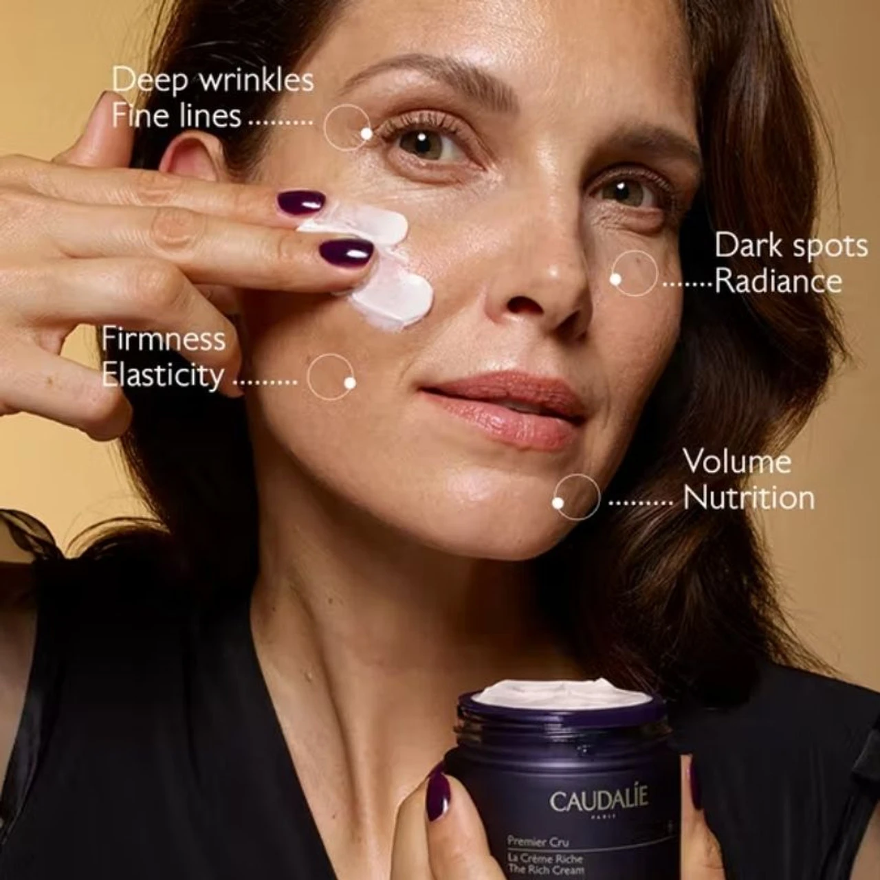 Caudalie Premier Cru The Rich Cream Refill 50ml 3 Caudalie Premier Cru The Rich Cream Refill 50ml – Image 3