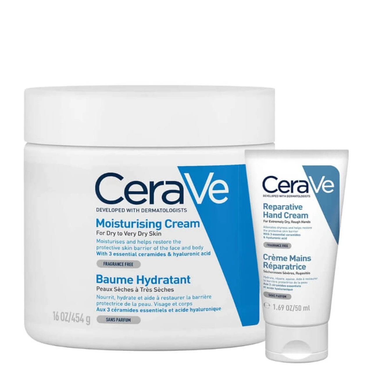 CeraVe Large Moisturising Cream Duo 1 CeraVe Large Moisturising Cream Duo