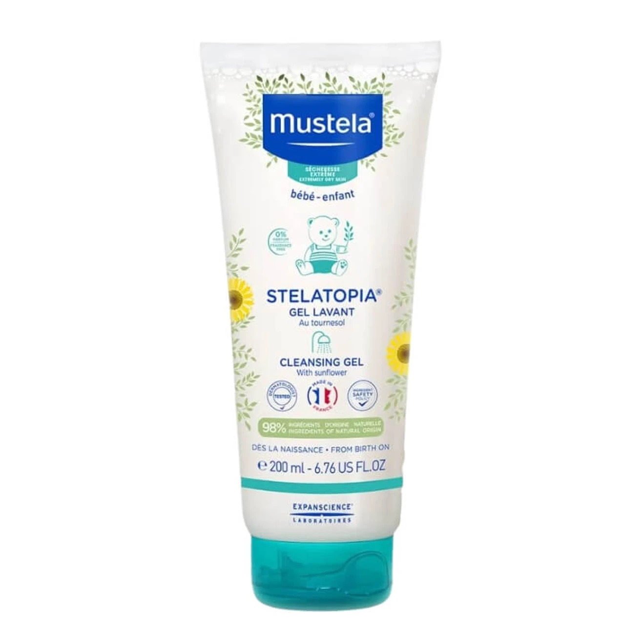 Mustela Stelatopia Gel Lavant 200ml 1 Mustela Stelatopia Gel Lavant 200ml