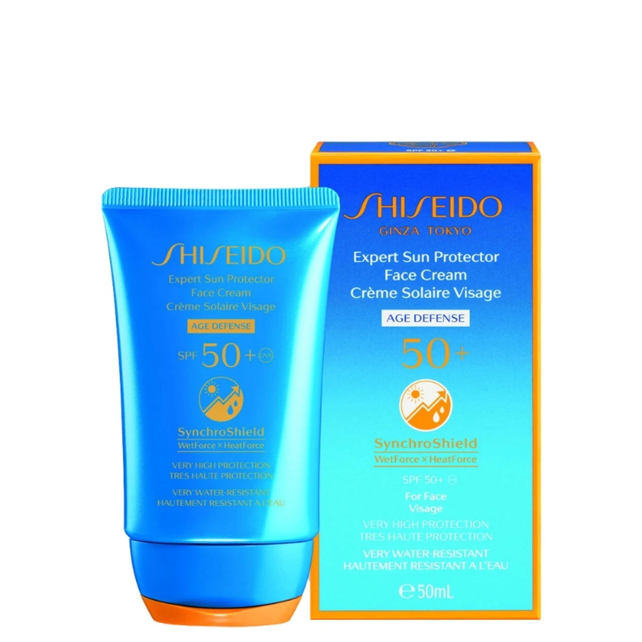 Shiseido Expert Sun Protector Cream SPF50+ 50ml 1 Shiseido Expert Sun Protector Cream SPF50+ 50ml