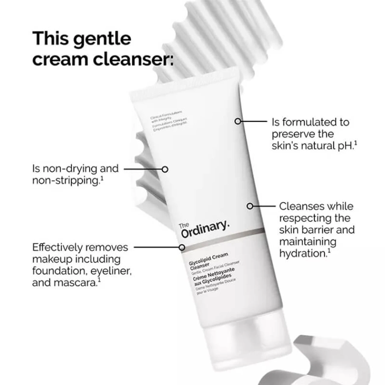 The Ordinary - Glycolipid Cream Cleanser 150ml 3 The Ordinary - Glycolipid Cream Cleanser 150ml – Image 3