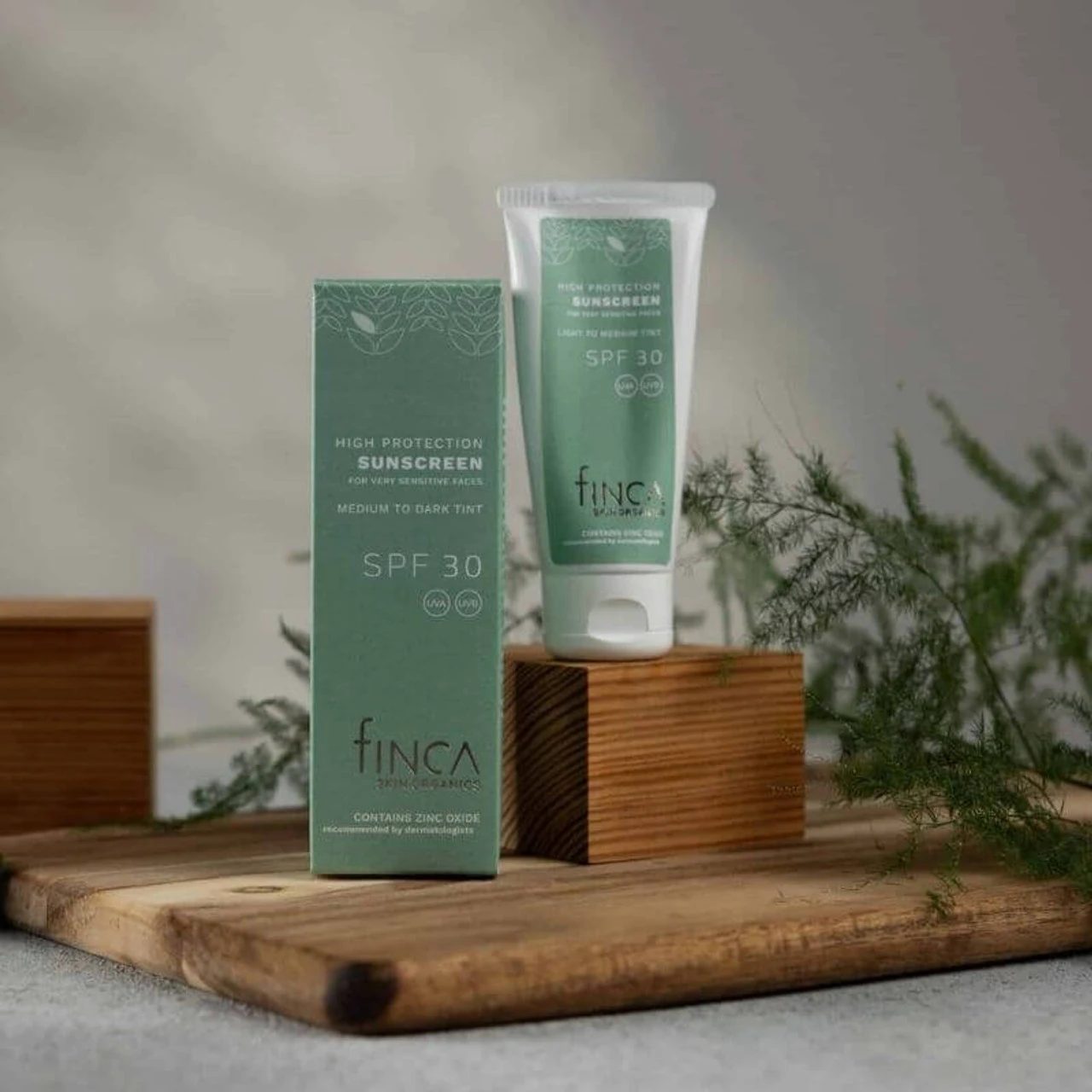 Finca Skin Organics Tinted SPF 30 Sunscreen Medium To Dark 2 Finca Skin Organics Tinted SPF 30 Sunscreen Medium To Dark – Image 2